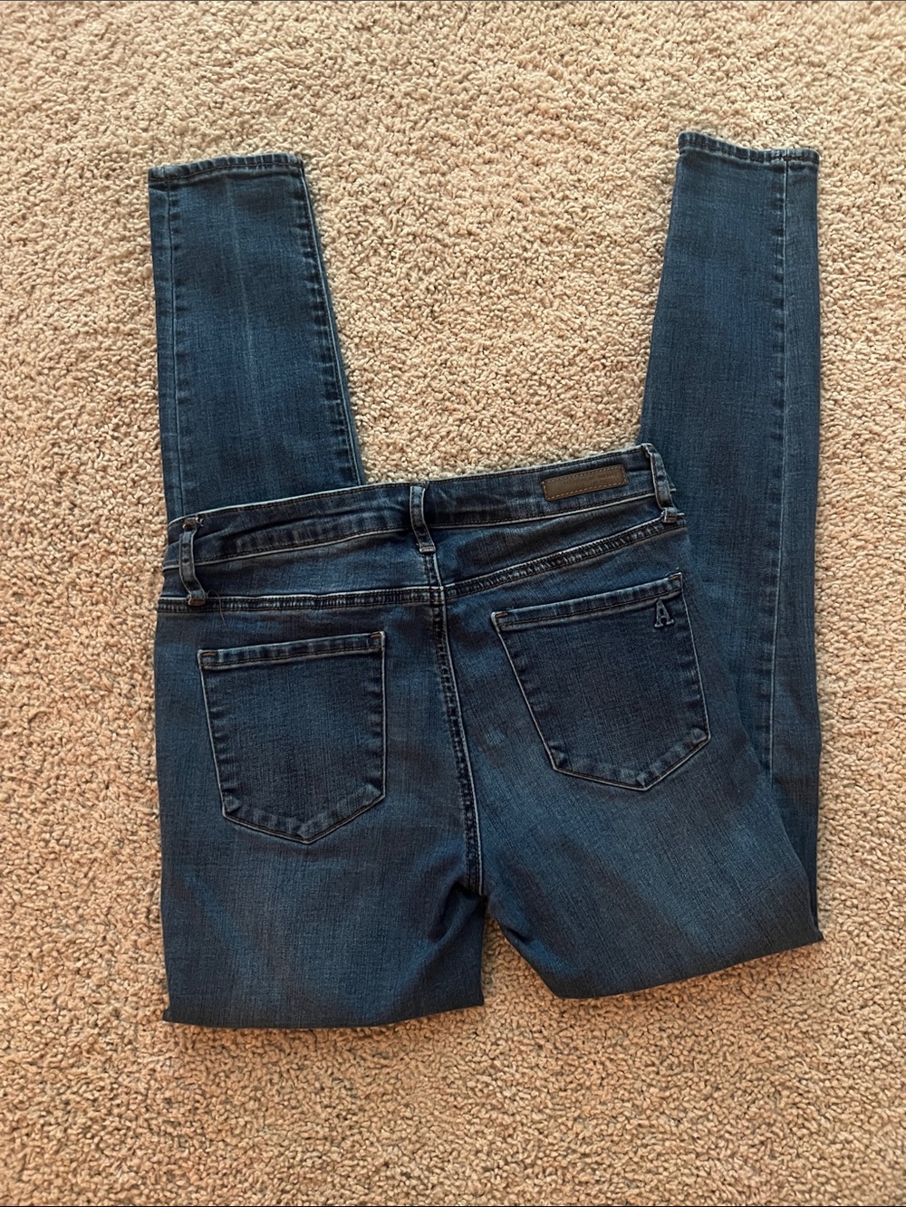 Articles of Society Dark Blue Women's Skinny Jeans - Classic Denim